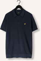Dunkelblau LYLE & SCOTT Polo-Shirt LINEN BLEND KNITTED POLO Dunkelblau LYLE & SCOTT Polo-Shirt LINEN BLEND KNITTED POLO - medium
