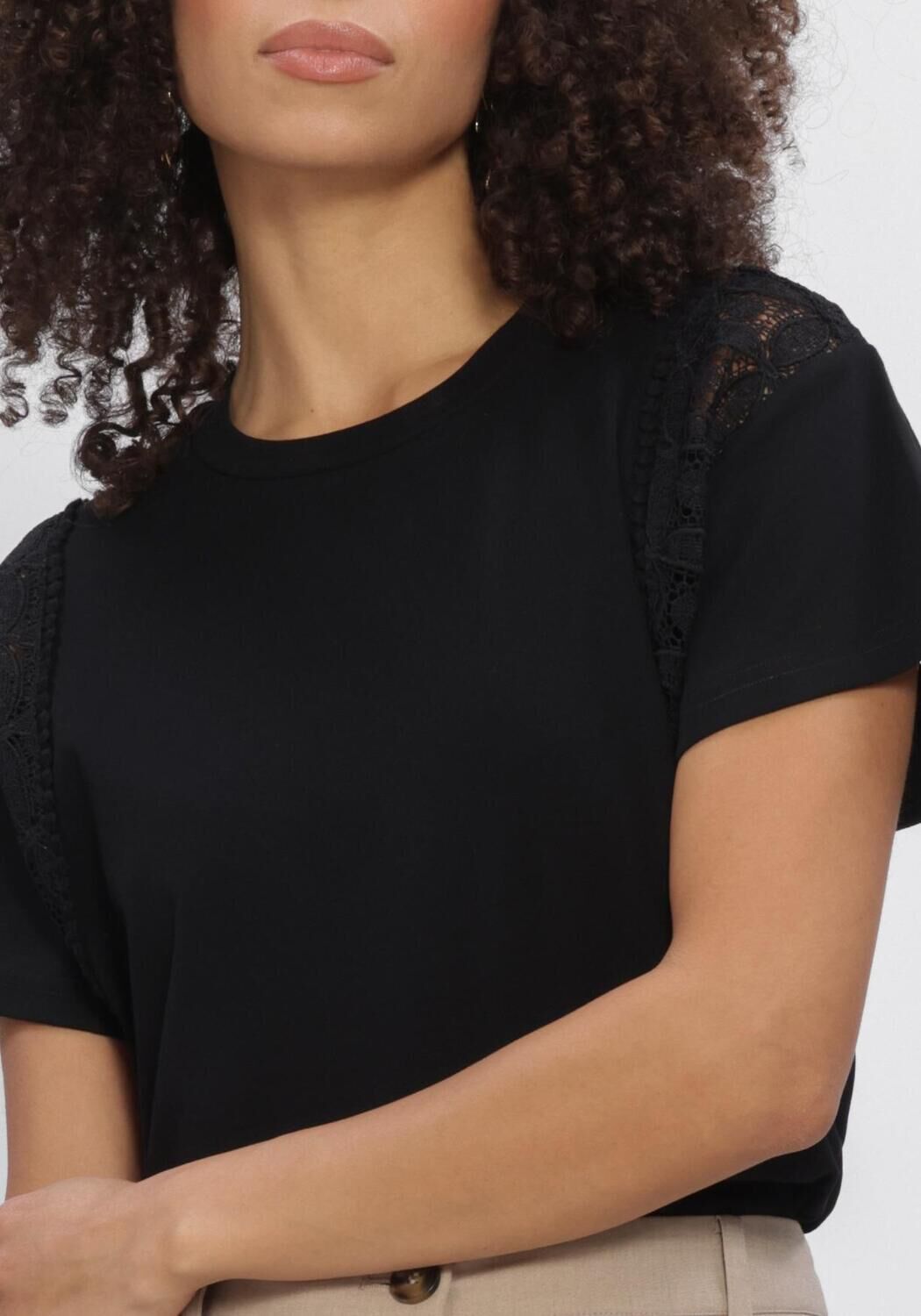 Schwarze AAIKO Blusen CEYDA CO 177 - large