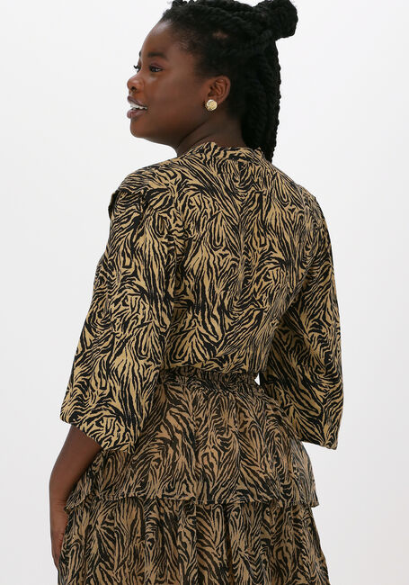 Camelfarbene Y.A.S. Blusen YASNINNO LS SHIRT S. - large