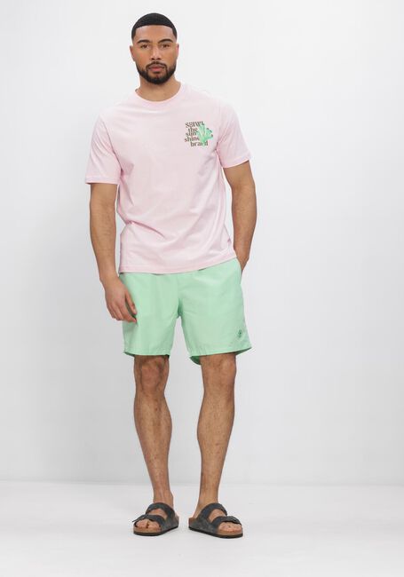 Rosane SHIWI Polos & T-Shirts LIAM REGULAR FIT PAINTED CORAL T-SHIRT - large