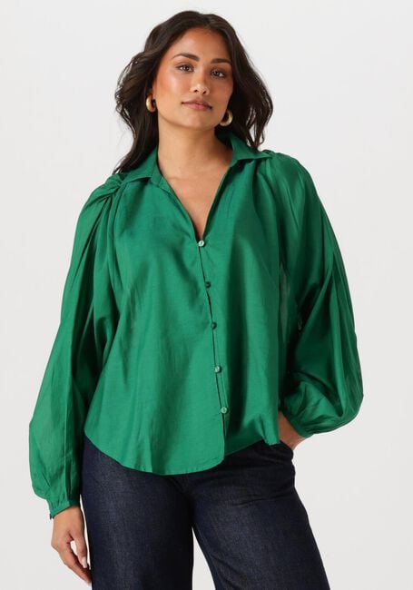 Grüne POM AMSTERDAM Blusen LENA MEADOW - large