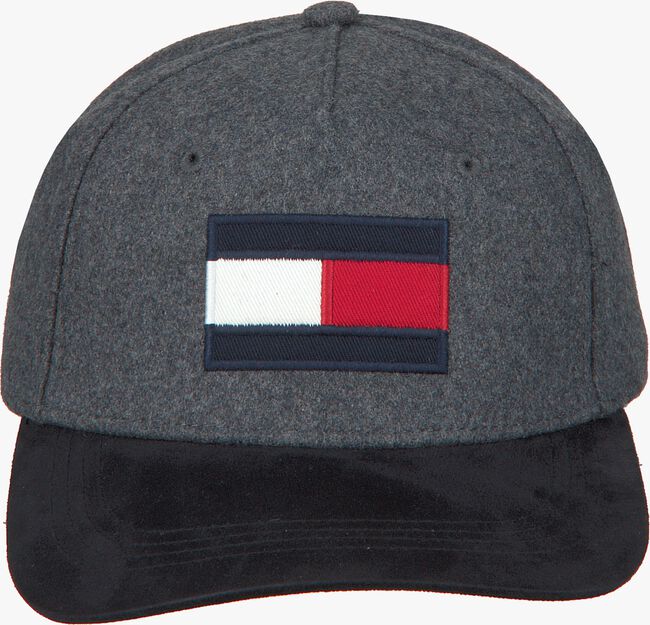 Graue TOMMY HILFIGER Kappe BIG FLAG CAP - large