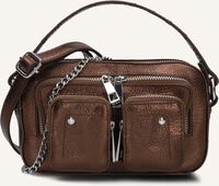Bronzefarbene NÚNOO Crossbody taschen HELENA METALLIC - medium
