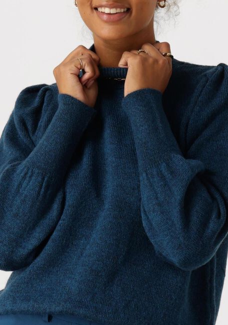 Blaue JANSEN AMSTERDAM Pullover HK186 TRUI AUDRY - large