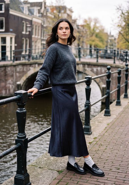 Dunkelgrau MSCH COPENHAGEN Pullover MSCHFESTINA HOPE PULLOVER - large