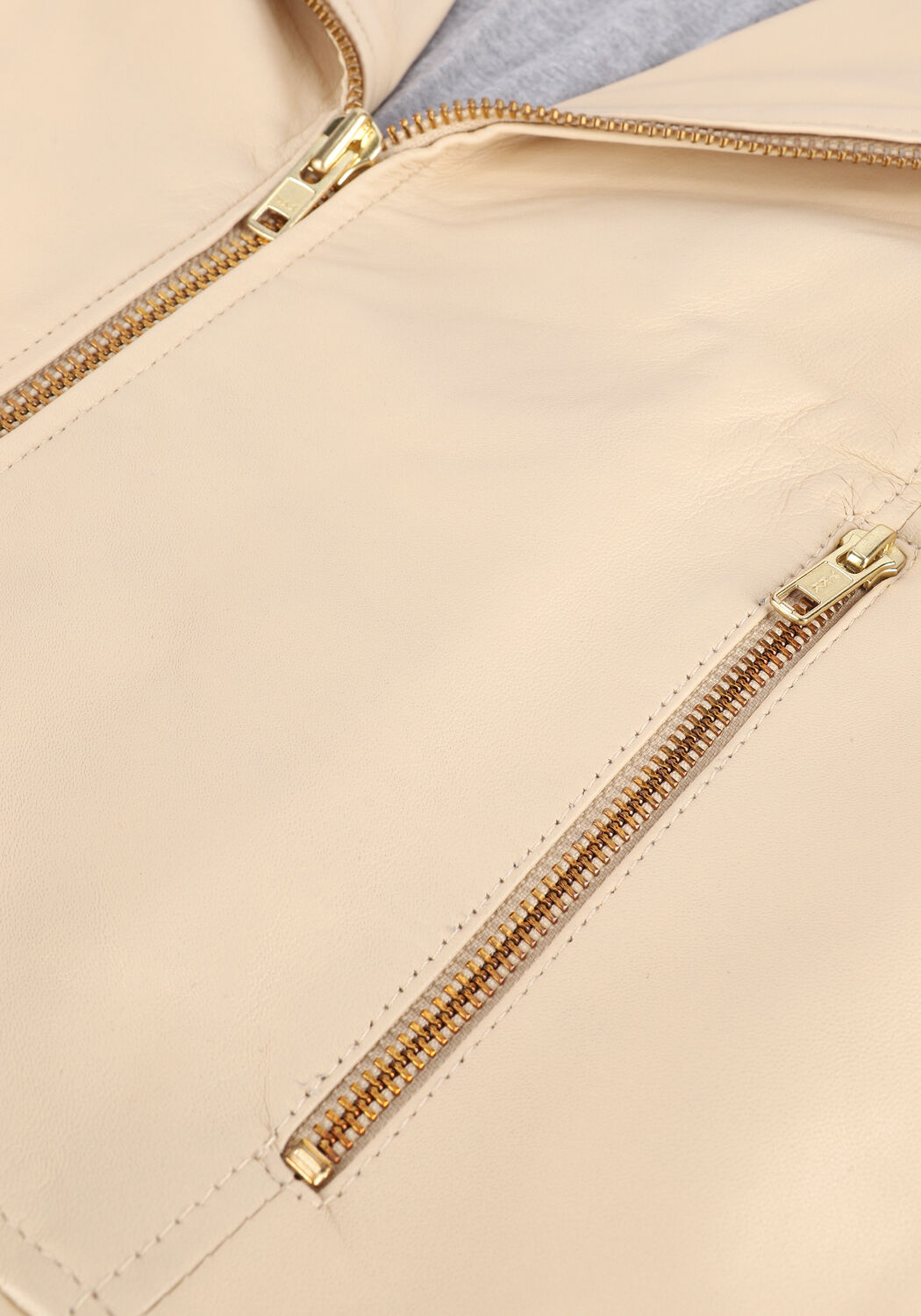 Sand EST'SEVEN Lederjack EST&rsquo;BIKER CHARLEY - large