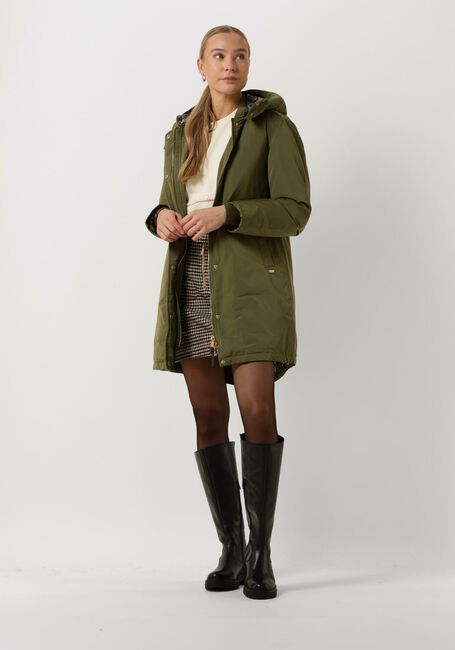 Camelfarbene SCOTCH & SODA Minirock MINI SKIRT IN HERITAGE CHECK - large