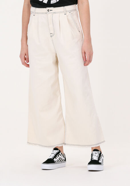 Ecru 10DAYS Weite Hose CONTRAST STITCH CULOTTE - large