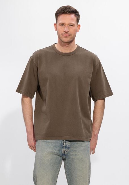 Braune LEVI'S T-shirt HEAVYWEIGHT LOOSE TEE - large