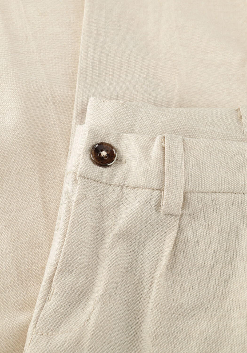 Beige MAYORAL Lange Hosen LINEN SUITING PANTS - large