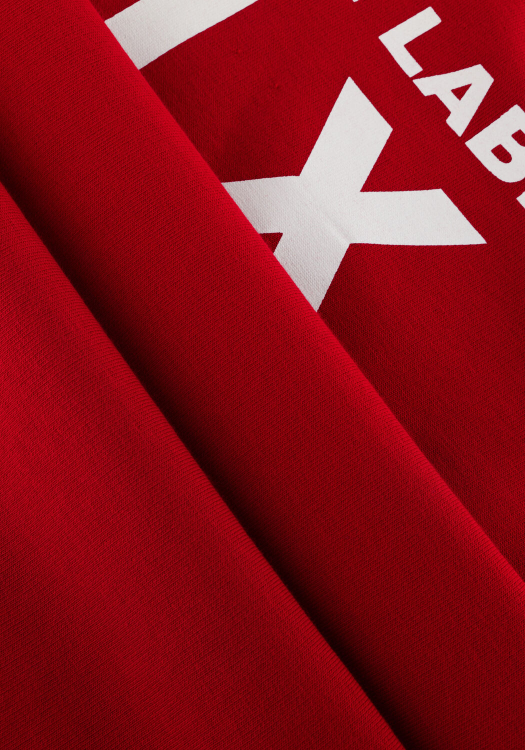 Rote ALIX MINI Minikleid SPORTY SWEAT PANTS - large