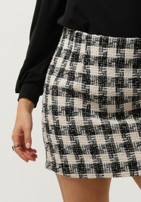 Schwarze NEO NOIR Minirock HELMINE CHIC BOUCLE SKIRT - large