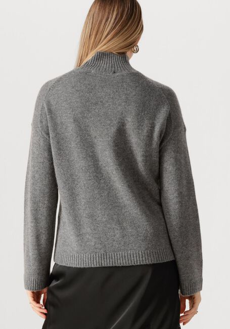 Graue SELECTED WOMEN Pullover SLFCILLE CASHMERE BLEND HIGH  NECK NOOS - large