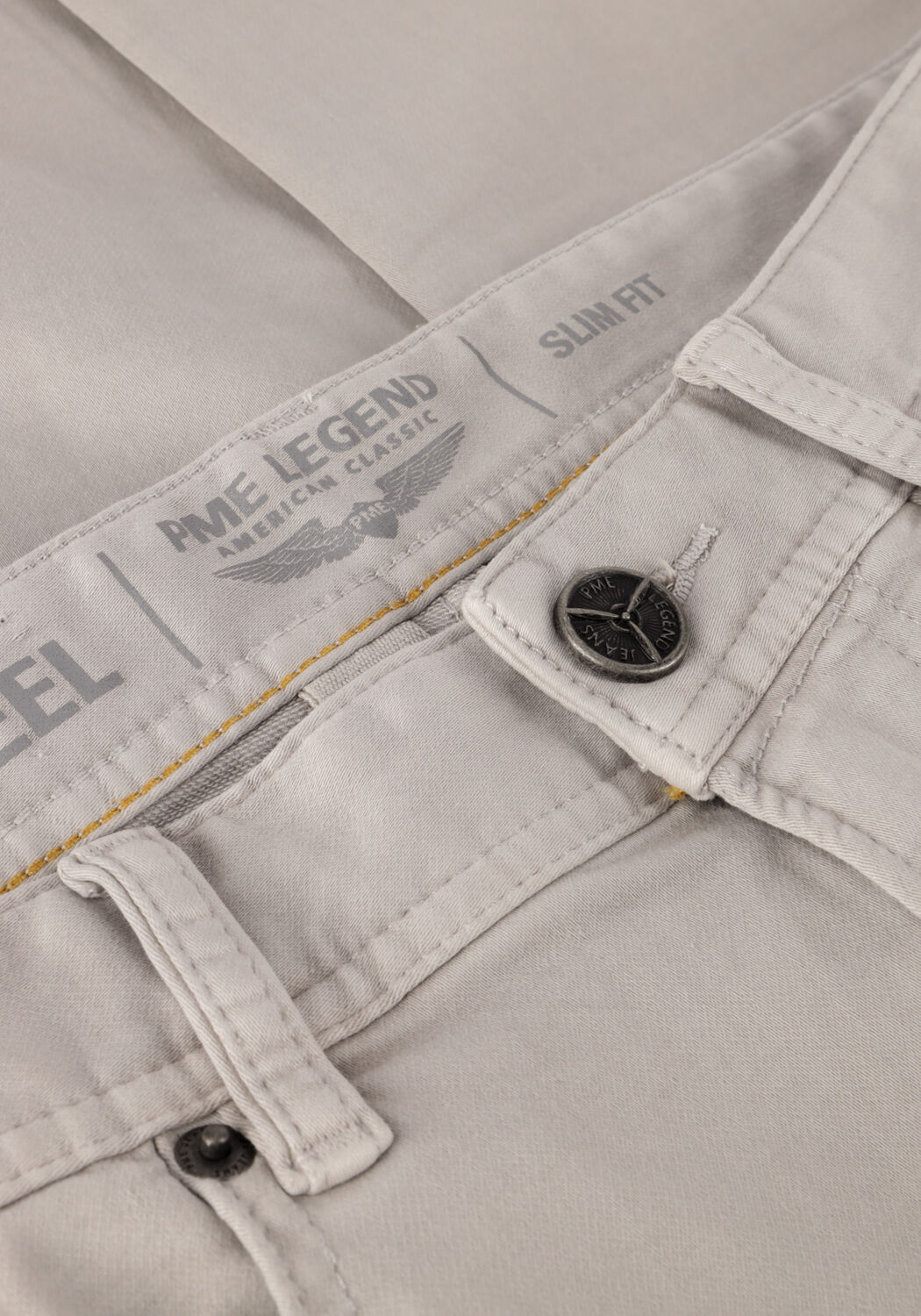 Beige PME LEGEND Slim fit jeans TAILWHEEL COLORED SWEAT - large