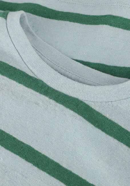 Grüne PLAY UP T-shirt STRIPED JERSEY T-SHIRT - large