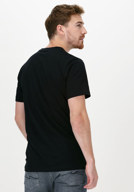 Schwarze SELECTED HOMME T-shirt SLHNORMANI180 SS O-NECK TEE - large