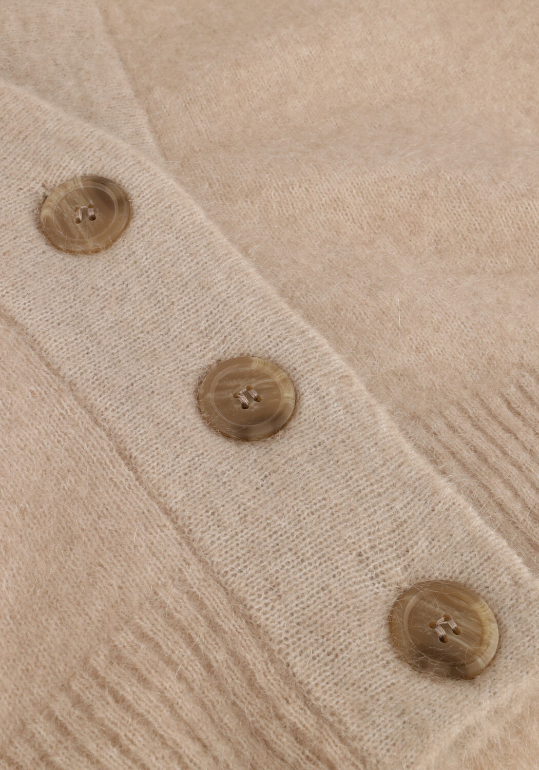Beige SECOND FEMALE Strickjacke BROOKLYN KNIT CARDIGAN - large