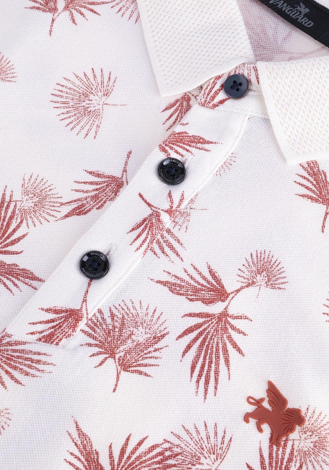 Nicht-gerade weiss VANGUARD Polo-Shirt SHORT SLEEVE POLO PIQUE STRETCH - large