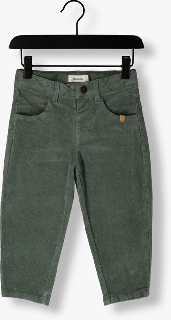 Grüne LIL' ATELIER Slim fit jeans NMMRYAN HW REG AN CORD PANT 5510-LY - large