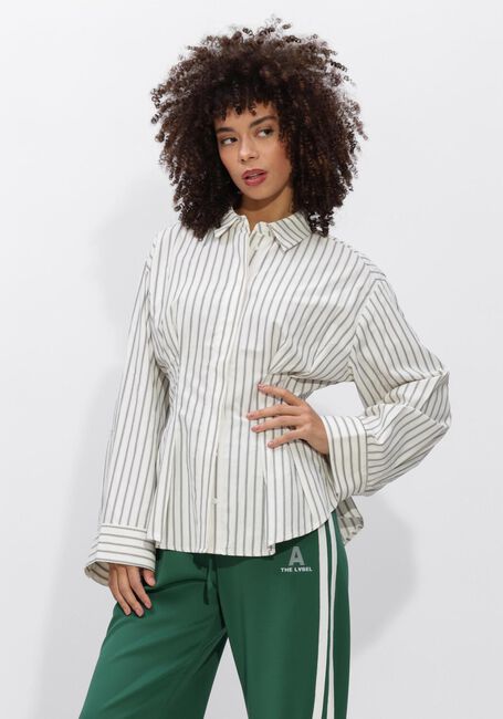 Nicht-gerade weiss NEO NOIR Blusen LYTRA STRIPE SHIRT - large