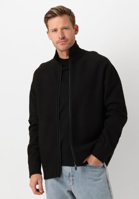 Schwarze DRYKORN Strickjacke JANOR - large