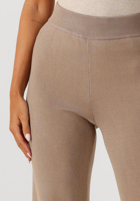 Sand Y.A.S. Weite Hose YASFONNY HW KNIT PANT S. - large