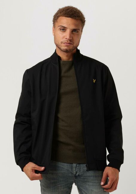 Schwarze LYLE & SCOTT Jack ZIP THROUGH FUNNEL NECK SOFT S - large