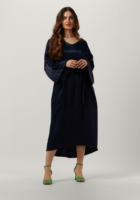 Dunkelblau NOTRE-V Midikleid NV-BELLE MIDI DRESS - large