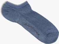 Blaue BECKSONDERGAARD Socken SOLID GLITTER SNEAKIE SOCK - medium
