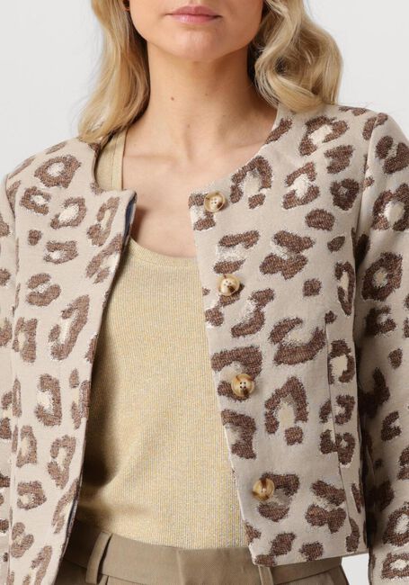 Beige OBJECT Jack OBJLOUISA RE L/S JACKET 138 - large