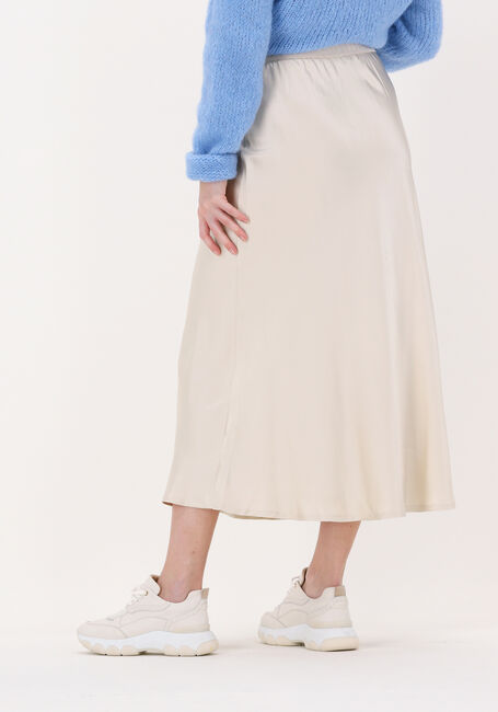 Beige SUMMUM Midirock SKIRT SATIN - large
