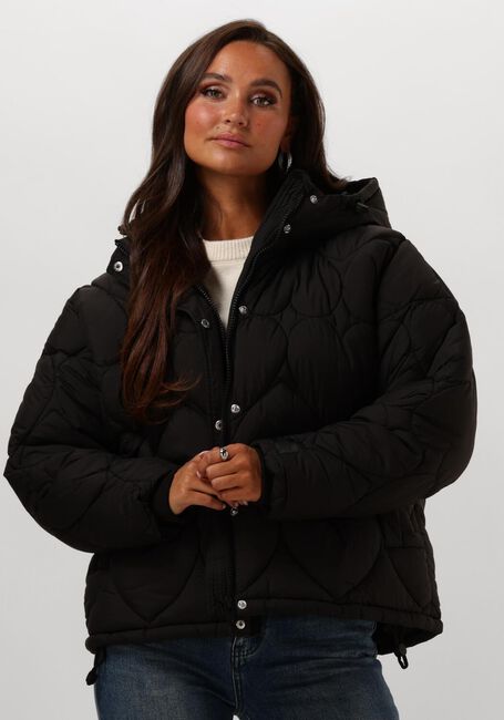 Schwarze FABIENNE CHAPOT Wattierte Jack PRISCA SHORT PUFFER - large