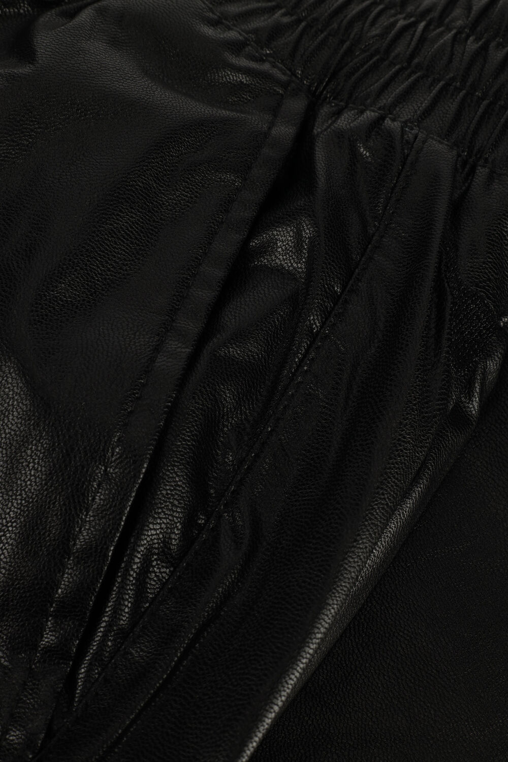 Schwarze ALIX THE LABEL Hose LADIES WOVEN SHINY TRAINING PANTS - large