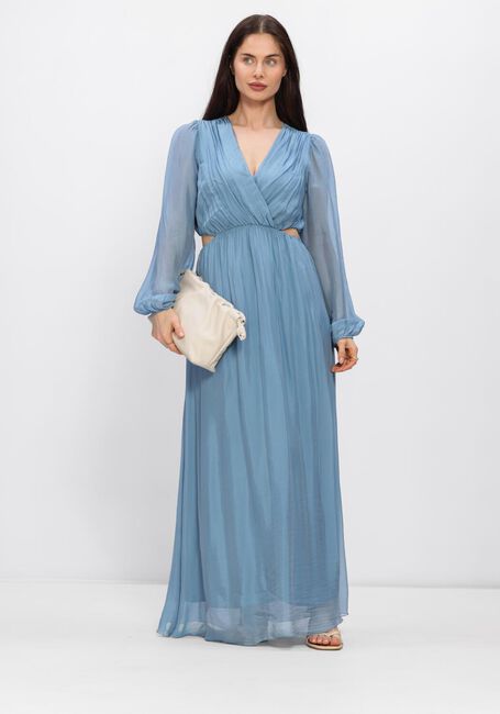 Blaue FREEBIRD Maxikleid F-WV-SILK-VIS-26-1 - large