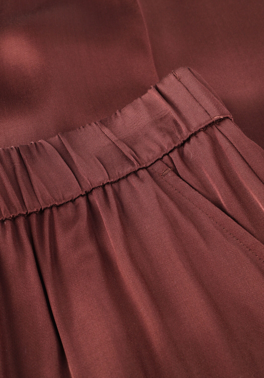 Braune SECOND FEMALE Hose LIVO TROUSERS - large