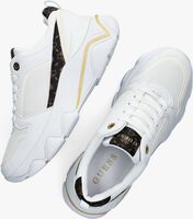 Weiße GUESS MAGS Sneaker low - medium
