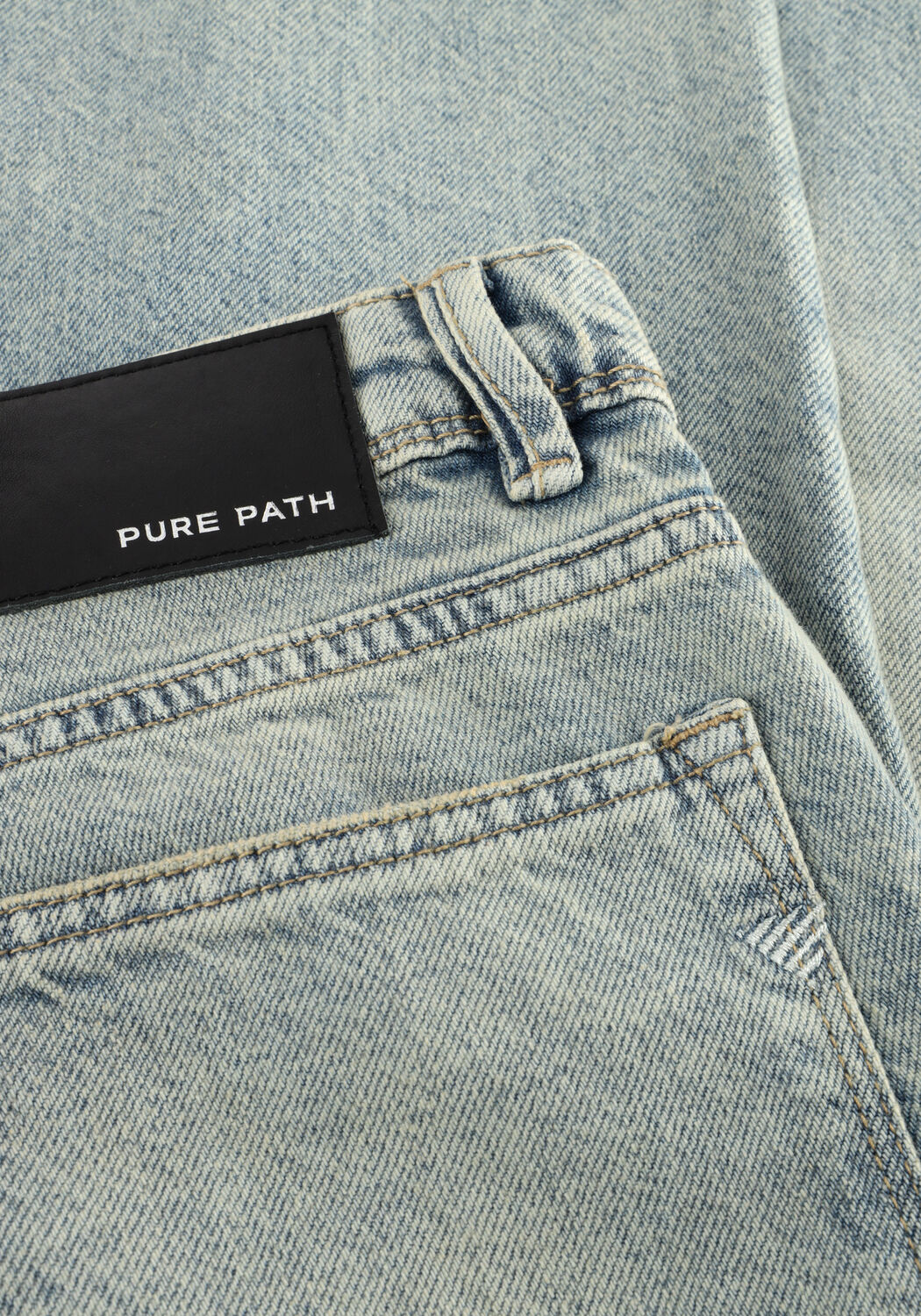 Hellblau PURE PATH Straight leg jeans THE ERIC REGULAR FIT JEANS - large
