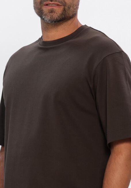 Braune PROFUOMO T-shirt T-SHIRT CREW NECK HEAVY COTTON - large