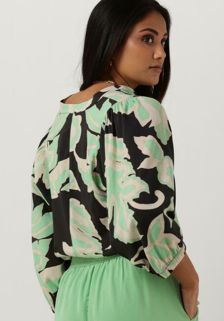 Mehrfarbige/Bunte SUMMUM Blusen TOP FLORAL PRINT - large