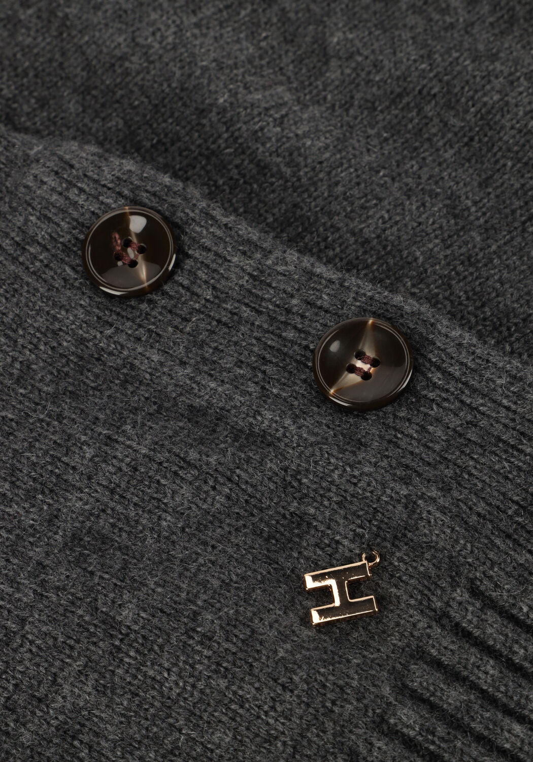 Graue SILVIAN HEACH Rollkragenpullover TURTE NECK DIOUF - large