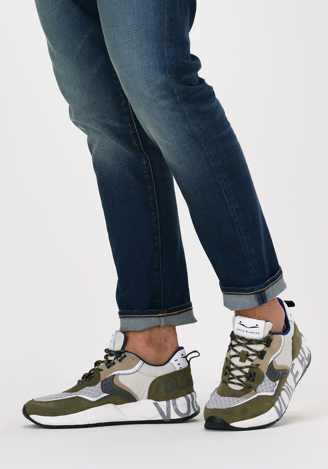 Sneakers voile blanche homme top