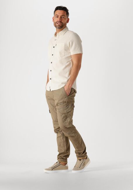 Beige PME LEGEND Casual-Oberhemd SHORT SLEEVE SHIRT STRUCTURE DOBBY - large