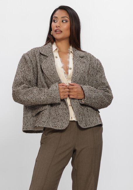 Braune NUKUS Jack DAPHNE JACKET HERRINGBONE - large