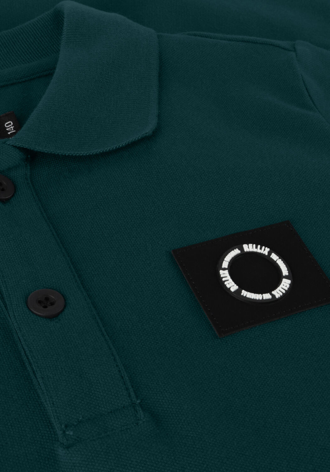 Blaue RELLIX Polo-Shirt POLO SS PLQUE - large