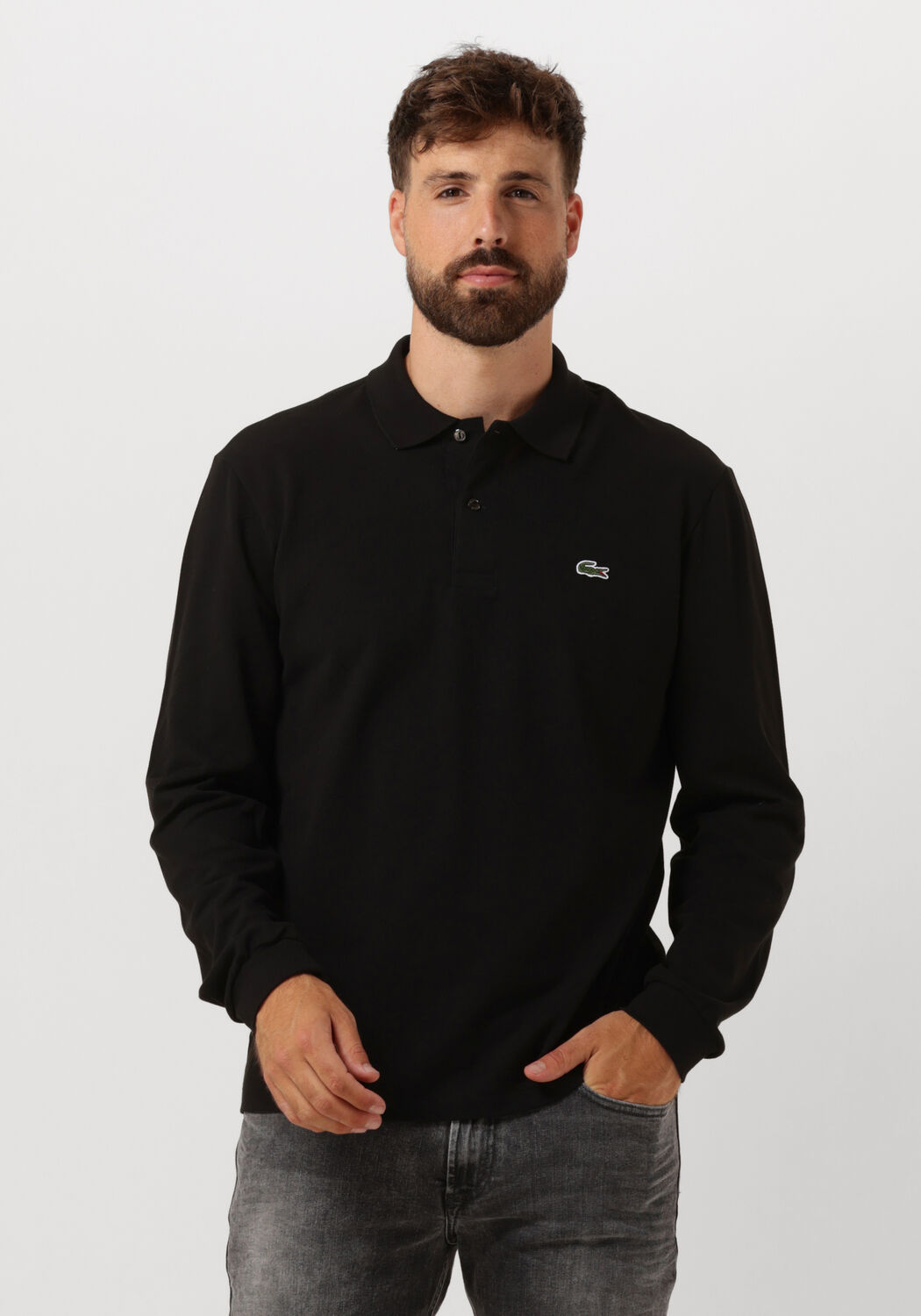 schwarze lacoste polo shirt 1hp2 men long sleeved best polo