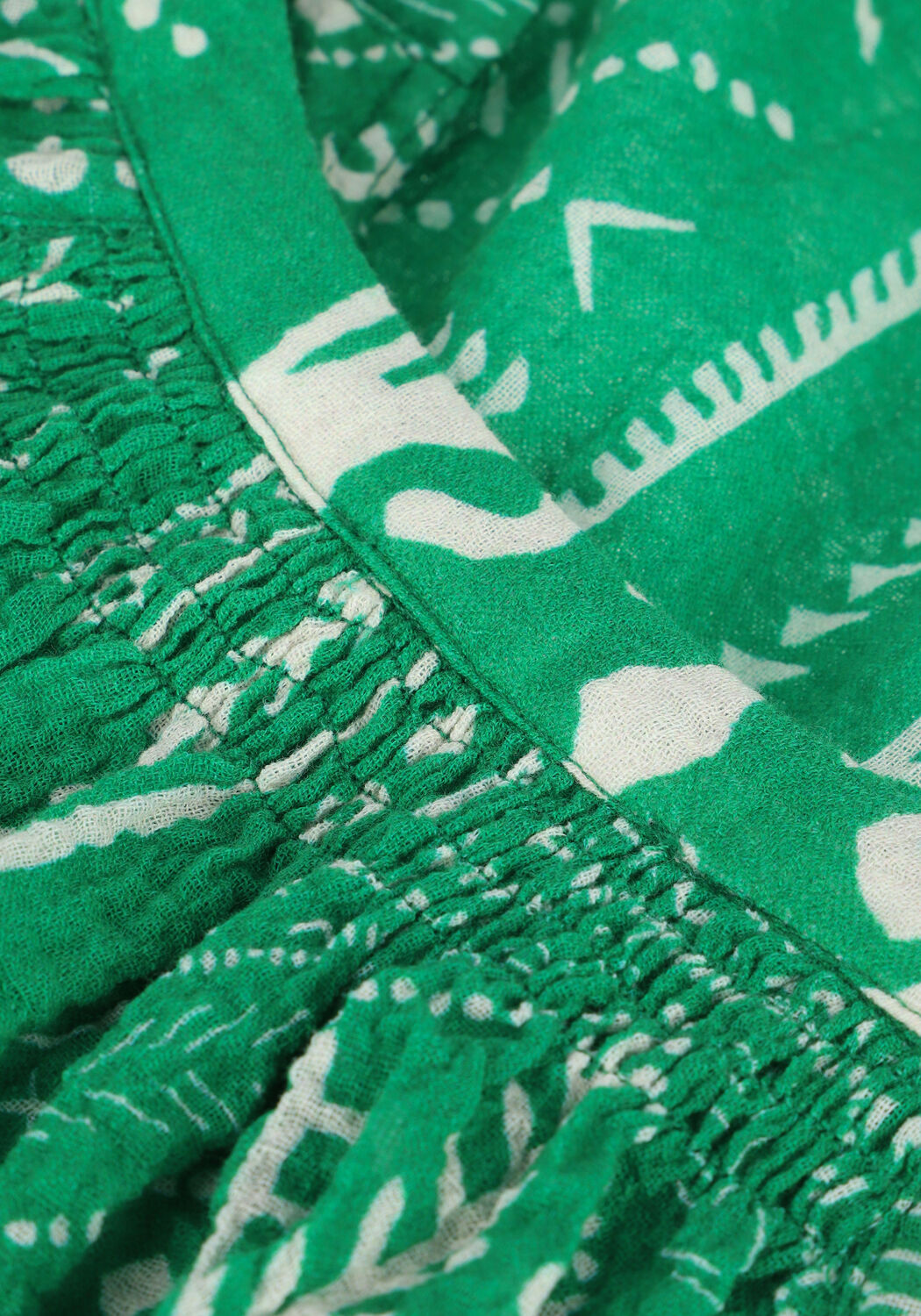 Gr&uuml;ne LOUIZON Blusen HEXAG TOP - large