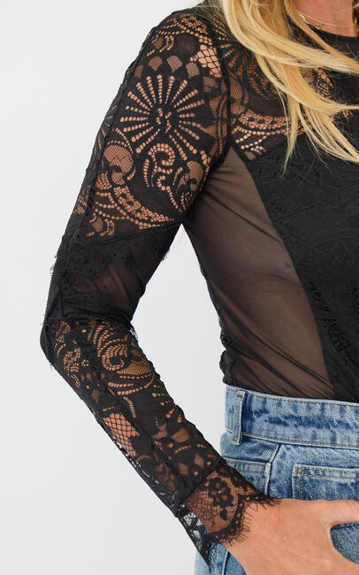 Schwarze EST'SEVEN Tops & T-shirts KALILA BODY - large