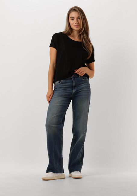 Blaue MOS MOSH Wide jeans RELEE KESSEL JEANS - large