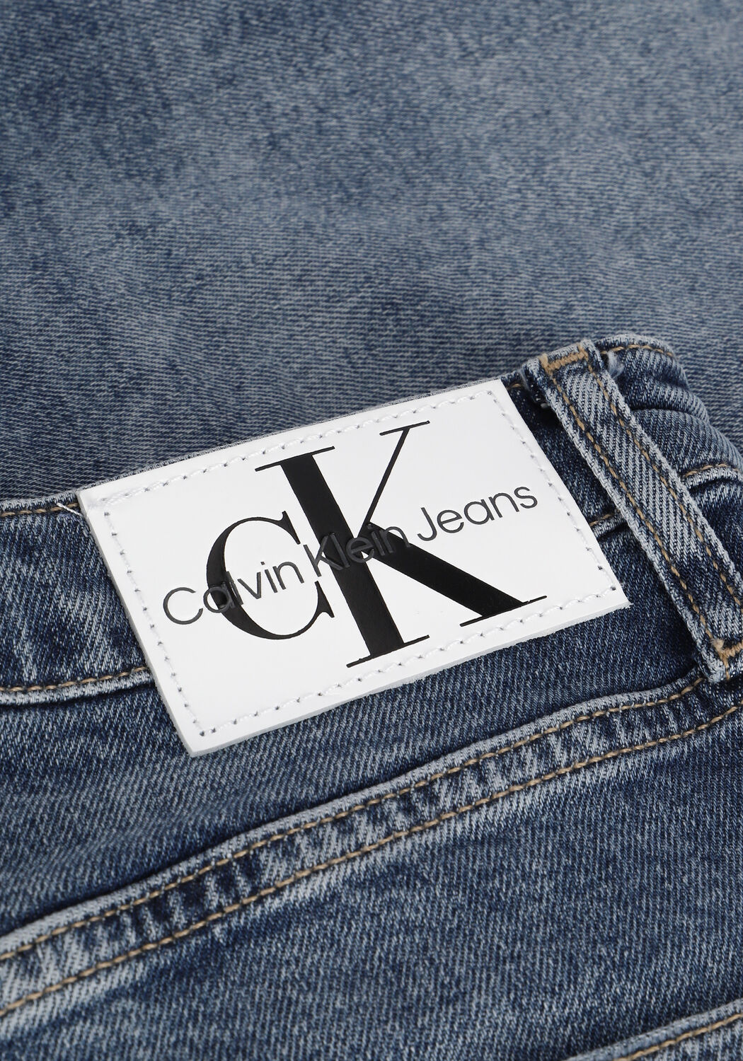 Blaue CALVIN KLEIN Minirock HR A-LINE MINI SKIRT - large