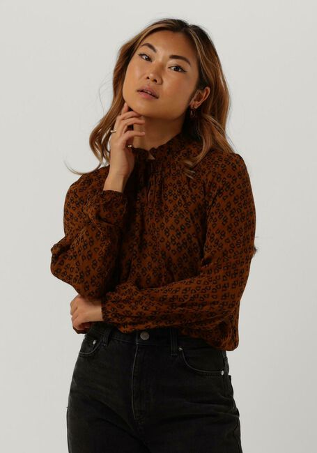 Braune CIRCLE OF TRUST Blusen ZENNA BLOUSE - large